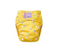 Bambino Mio, Revolucionario pañal reutilizable, sostenible, lavable, sin productos químicos, ecológico, desde recién nacidos hasta niños pequeños, estilo sonriente