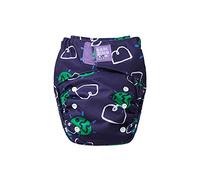 Bambino Mio, Revolucionario pañal reutilizable, sostenible, lavable, sin químicos, ecológico para recién nacidos a niños pequeños (Woosh)