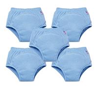 Bambino Mio Potty Training Pack de 5 Pañales de Aprendizaje, Azul (Blue), 2-3 Años