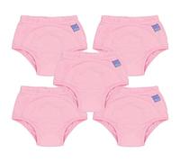 Bambino Mio Potty Training Pack de 5 Pañales de Aprendizaje, Multicolor (Light Pink), 3+ Años