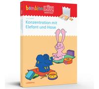 bambinoLÜK-Set: Kindergarten/Vorschule Konzentration mit Elefant u (Tapa blanda)