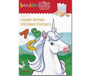 bambinoLÜK. Vorschule. Lesen lernen mit dem Einhorn 4/5/6 Jahre