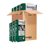 Bambo Dreamy - Pañales de noche con pantalones de arranque, pañales ecológicos para mantener las camas secas toda la noche, pañales de entrenamiento para tiro, seguros y cómodos, pantalones de entrenamiento para ir al baño, niños M, edad 4-7, 15-35 kg, 6x10 PK