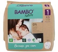 Bambo Nature Pañales Talla 1 2-4kg 22 unidades