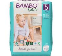 Bambo Nature Pañales Ecológicos Tamaño 5 (27-40 Lb/12-18 Kg), Pack of 22 Nappies