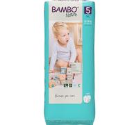 Bambo Nature Pañales ecológicos y sostenibles, protección contra fugas mejorada, cómodos y seguros, talla 5 (12-18 kg), 44 unidades