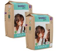 Bambo Nature Pañales T5 (12-18 Kg) 2x22 uds