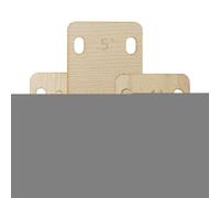 Bambola Cavallo Imbottita | Placa de Reparación 3 Piezas | Reparación de Guitarra Bajo y Ajuste Cuña de Cuello | Por Amici Compagni Di Classe Ragazzi Ragazze Fidanzata Divano Poltrona Scrivania Sedile