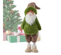 Bambola di di Natale, bambola di peluche di Natale | Bambola pupazzo di neve di peluche morbida - Morbida bambola di peluche con renna di cartone animato, simpatico peluche di Babbo Natale, como