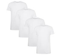 Bamboo basics Camiseta Hombre Ruben ,4er Paquete - Interior,Cuello,Soltero Cada