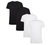 Bamboo basics Camiseta Hombre Ruben ,4er Paquete - Interior,Cuello,Soltero Cada