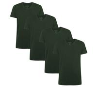 Bamboo basics Camiseta Hombre Velo,4er Paquete - Interior,V-Neck,Soltero Jerse