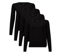 Bamboo basics Mujer Camiseta,4er Paquete - Lara Manga Larga,Camiseta