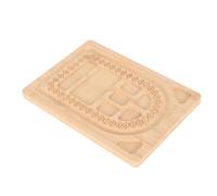 Bamboo Bead Board for Jewelry Making | Sturdy Beading Tray with Position Markers for Bracelets/Necklaces/Earrings | DIY Design Board for Makers & Beginners