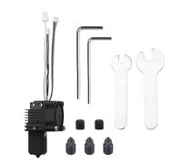 Bamboo Lab x1 x1c Hotend Kit completo para impresora 3D serie x1, montaje completo, HotEnd de acero endurecido con ventilador, calentador de cerámica termistor, boquilla de 0,4 mm y bloque de