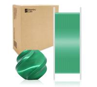 Bamboo Original PLA Silk + Filamento de seda brillante, textura de seda brillante, más fuerte, unión intermedia para Bambu Lab A1/A1 MINI/X1/X1C/P1P/P1S/AMS. 1.75 mm de alta velocidad y fácil
