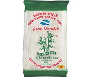 BAMBOO TREE Fideos de Arroz 3 mm, 1 x 400 GR