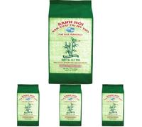 BAMBOO TREE Vermicelli de Arroz Finos Verde, 1 x 340 GR (Paquete de 4)