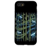 Bamboo Zen Forest Dragonfly Night Streetwear Japonés Carcasa para iPhone SE (2020) / 7/8
