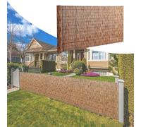 Bamboofor - Cortina decorativa para balcón o jardín, para patio al aire libre, cubierta de ventana, 50-130 cm de altura (100 x 500 cm)
