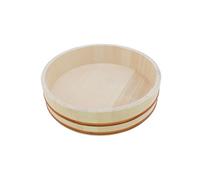 BambooMN Brand - 15.3 Hangiri Sushi Oke Rice Mixing Tub - 1 Piece by BambooMN