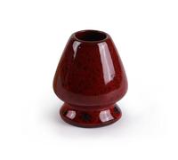 BambooMN Brand - Matcha Whisk Rest - Red w/Black by BambooMN