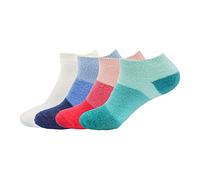 BambooMN Calcetines de nailon mullidos con infusión de aloe para mujer, Asst B, 7-11