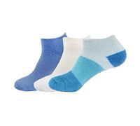 BambooMN Calcetines de nailon mullidos con infusión de aloe para mujer, Asst D, 7-11