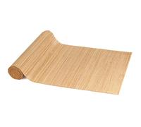 BambooMN Camino de Mesa Natural de bambú carbonizado, decoración del hogar, 1 Pieza