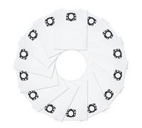 BAMBOOST 14 unidades KFI 487 bolsas para aspiradora compatibles con Kärcher KNT4 WD4 WD5 WD6 MV4 MV5 MV6 WD5P WD6P bolsas de filtro húmedo y seco bolsas de polvo bolsas de repuesto 2.863-006.0