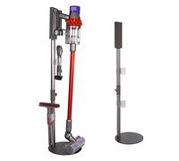 Bamboost Soporte de base redonda y soporte para accesorios, organizador de accesorios para estación de acoplamiento, compatible con aspiradora Dyson V15 V11 V10 V8 V7 V6