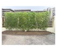 Bambú Árboles Artificiales Al aire libre Árboles de plantas bambú artificiales Grande muro privacidad, Bambú de plástico falso Árbol de seda sintética interior jardín Decor(10 pack,3m/9.8ft Tall)