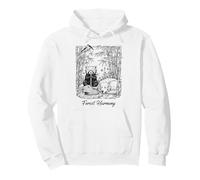 Bambú Bosque Calma Naturaleza Animal Capibara Rojo Panda Perro Sudadera con Capucha