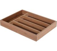 Bambú Cubiertos Cajón Bandeja Cocina Organizador Extensible Almacenaje Para 35cm