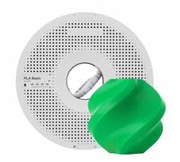 Bambu Lab - Filamento para impresora 3D, PLA Basic 1,75 mm, diámetro preciso +/- 0,03 mm, impresión rápida RFID PLA, material de impresión 3D, filamento con bobinas, 1000 gramos, verde bambú