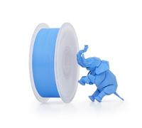 Bambu Lab - Filamento para impresora 3D, PLA Basic 1,75 mm, diámetro preciso +/- 0,03 mm, impresión rápida RFID PLA, material de impresión 3D, Filamento con bobinas, 1000 gramos, cian