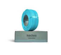 Bambu Lab - Filamento para Impresora 3D, PLA Basico 1,75 mm, Diámetro Preciso +/- 0,03 mm, Impresión Rápida RFID PLA, Material de Impresión 3D, Recarga (Sin Bobina), 1000 Gramos, Turquesa