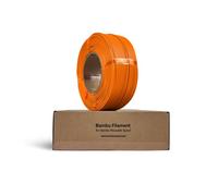 Bambu Lab - Filamento PLA mate para impresora 3D, filamento PLA de 1.75 mm, 1 kg, alta tenacidad, respetuoso con el medio ambiente, color naranja (10300), recambio