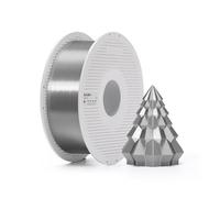 Bambu Lab - Filamento PLA Silk + para impresora 3D, filamento de 0.069 pulgadas con acabado brillante, adherencia de capa mejorada, impresión sin esfuerzo, material de impresión 3D compatible con AMS