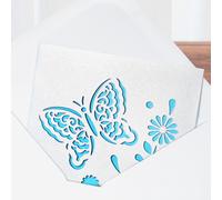 Bambu Lab Pearlescent White Greeting Card Set - 1 ud.