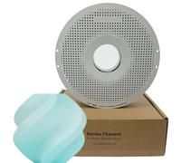 Bambu Lab PLA Basic Gradient Filamento 3D bicolor, 1,75 mm, 1 kg, con bobina reutilizable, Arctic Whisper
