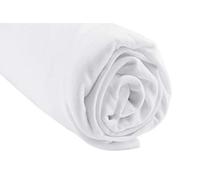 Bambú Rayón Jersey Sábana Bajera, blanco, tamaño a elegir