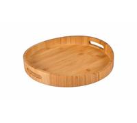 Bambustablett 35cm Bandeja de Desayuno Bandeja Cama Madera Bandeja