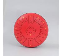 BAMFY Tambor De Lengua De Acero Para Adultos Niños Tongue Drum Educación Musical Handpan Instrumento De Percusión Para Entretenimiento, Meditación, Sanación Con Sonido(Red,13 tone-A)