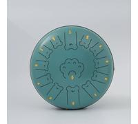 BAMFY Tambor De Lengua De Acero Para Adultos Niños Tongue Drum Educación Musical Handpan Instrumento De Percusión Para Entretenimiento, Meditación, Sanación Con Sonido(Azul,13 tone-A)