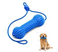 Bamideo Accesorio dental canino de doble acción, herramientas de limpieza de dientes, juguete dental para masticar para un cepillado de dientes más fácil, juguetes de cepillo de dientes para perros