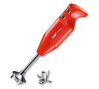bamix Set de batidora de mano eléctrica M160 ONE con multicuchilla de acero inoxidable, 160 vatios, Regulable con 2 velocidades, Made in Switzerland, Rojo