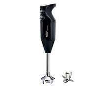 bamix Set de batidora de mano eléctrica M160 ONE con multicuchilla de acero inoxidable, 160 vatios, Regulable con 2 velocidades, Made in Switzerland, Negro