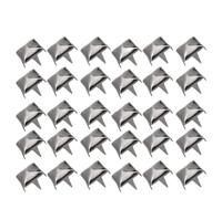 Bamjour 400 Piezas de Remachador Cuadrado, 400 Juegos 4 Mm-7 Mm de Bricolaje de Cuero de Cuero Remaches Espeluznantes de Bricolaje de de Araña de Espiga Cuadradas Bolsos de Espiga Zapatos (GRAY #20)