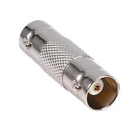 Bamjour Adaptador Bnc, Conector Bnc Hembra a Hembra de 10 Piezas Se Puede Utilizar con Acoplador Macho para Cámara de Vídeo CCTV